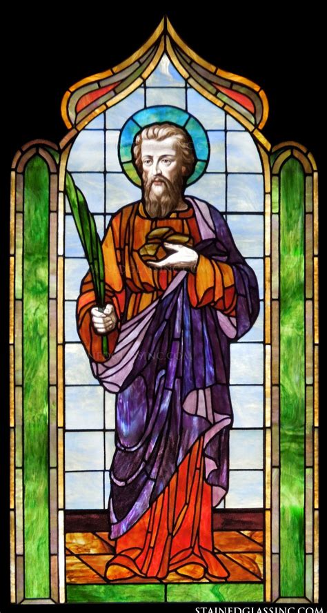 St Stephen The Martyr Religious Stained Glass Window