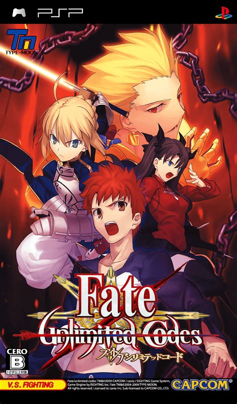 Fateunlimited Codes Psp Rom And Iso Download