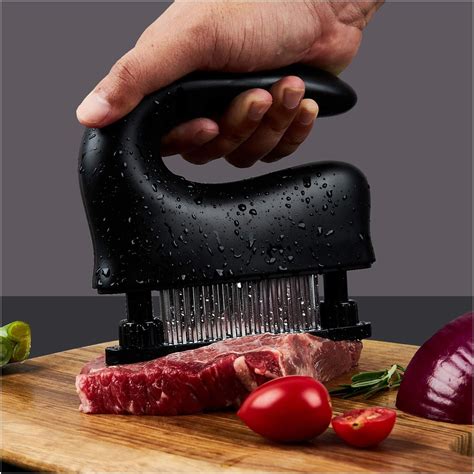 Meat Tenderizer Tool 48 Blades Stainless Steel Great For