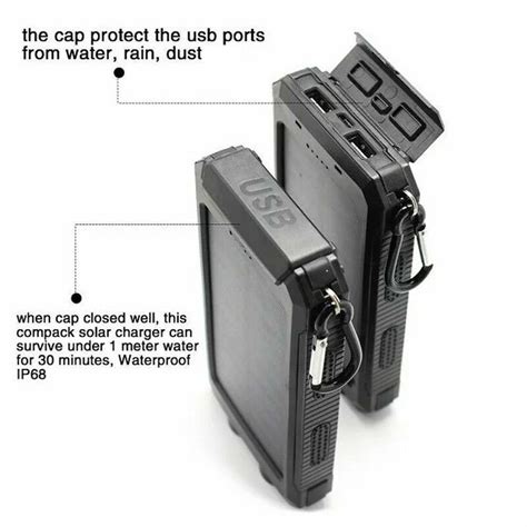 Dual Usb Solar Powered Bank Property Room