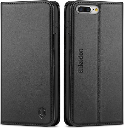 Shieldon Case For Iphone 8 Plus Genuine Leather Iphone 7 Plus Case
