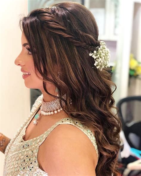 13 beautiful hairstyles that are perfect for your engagement shaadisaga