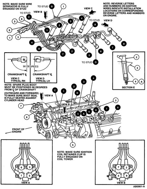 04 Mustang Spark Plug Wire Diagram Ford 4 6 Firing Order Ricks Free