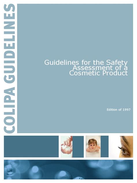 Guidelines For The Safety Assessment A Cosmetic Product Pdf