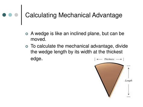 To calculate the force exerted by the tip of the wedge, however, you must take friction into account. PPT - Simple Machines PowerPoint Presentation, free ...