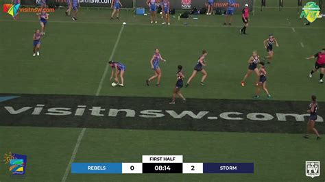 2020 Inferno National Touch League Day 1 Wo Rebels V Storm Youtube