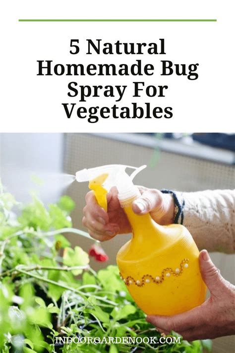 It's formulated with lemongrass, citronella, and rosemary essential oils to keep mosquitos and other bugs at bay the natural way. Homemade bug spray for vegetables