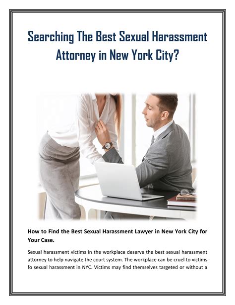searching the best sexual harassment attorney in new york city by dsmithlaw issuu