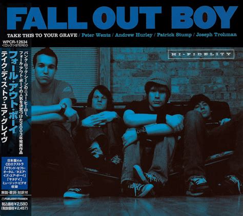 Fall Out Boy Take This To Your Grave Cd Discogs