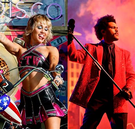 Check out the video below Trailers inéditos e shows de Miley Cyrus e The Weeknd ...