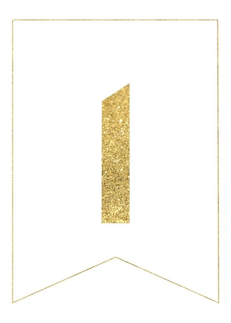 They should be warm and affectionate so that the recipient. Gold Free Printable Banner Letters | Paper Trail Design ...