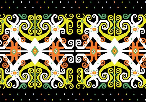 Dayak Pattern Design Vector Choose From Thousands Of Free Vectors
