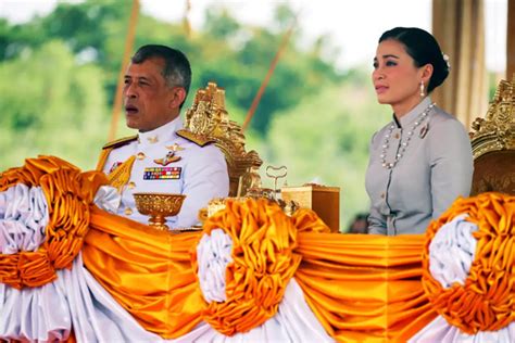 The new thai king was doused with holy water before finally putting on a towering 7kg bejeweled gold crown as he ascended to the throne at the start of three days of pageantry steeped in ostentatious traditions. Thai King books entire German hotel for coronavirus self ...