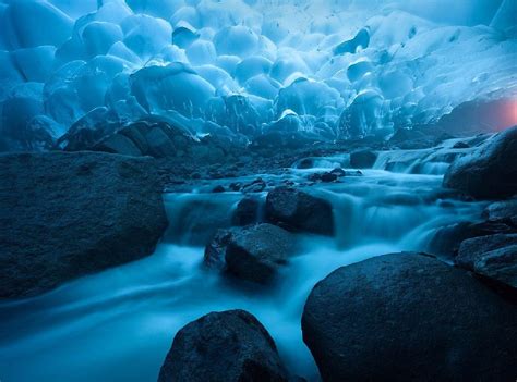 The Mendenhall Glacier Ice Caves Juneau Alaska Breathtaking Places