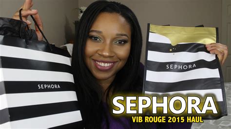 Sephora Vib Rouge 2015 Haul Youtube