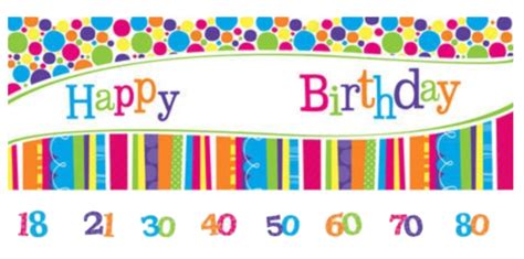 Happy Birthday Banner Png Transparent Images Png All