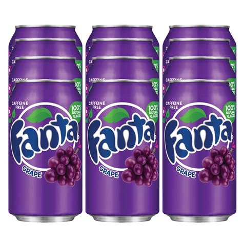 American Fanta Grape Soda Multipack 12 X 355 Ml Bulkco