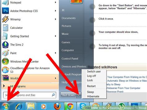 Check spelling or type a new query. How to Put a Desktop Computer to Sleep: 4 Steps (with ...