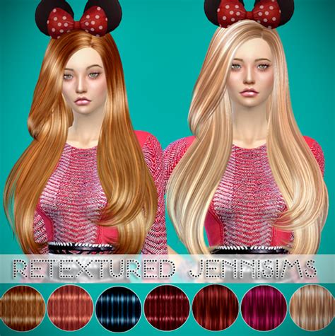 Jennisims: Downloads sims 4:Butterflysims 092 Hair retextured ...