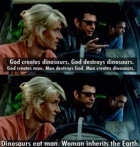 Jurassic Park God Creates Dinosaurs Quote Shortquotescc