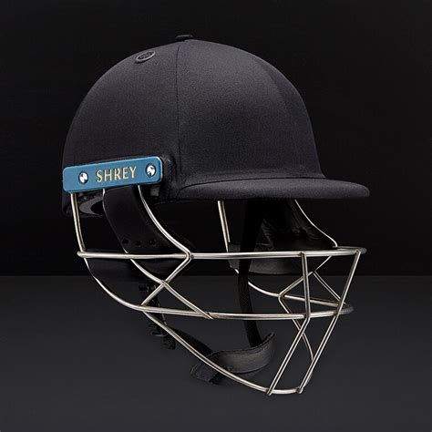Shrey Master Class Air 20 Steel Cricket Helmet Black Batting