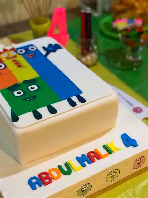 Figuren Numberblocks Cbeebies Number Blocks Cake Decorating Learning