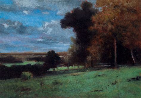 Day Sixty Eight Breezy Autumn By George Inness — M Francis Mccarthy