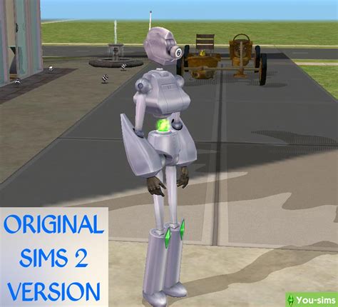 Скачать Робот Servo от Esmeralda к Sims 4 You Sims