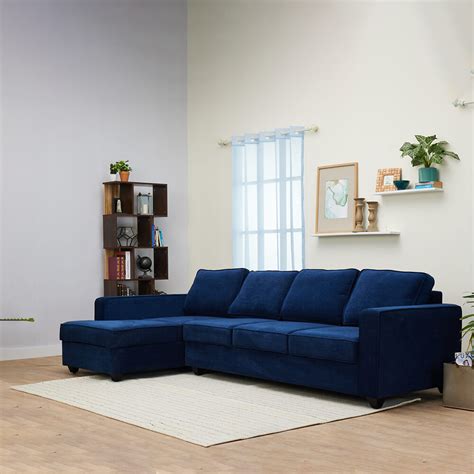 Living Room Decoration With L Shape Sofa Set Online Wakefit