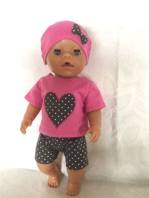 Dolly moda ist auch ganz fantastisch, denn dank des lässigen schnitts können baby born, baby. Doll clothes, 3-part, .b. for Baby Born 43 cm, Pink "NEW" (mit Bildern) | Puppenkleidung, Puppen ...