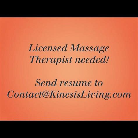 We Need Another Massage Therapist Bodyworker On Our Team Are You A