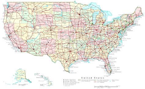 Printable Road Map Of The United States Best Of Map Usa States Cities