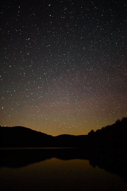 Stars Reflecting Mountain Lake Stars In The Night Sky Refl Flickr