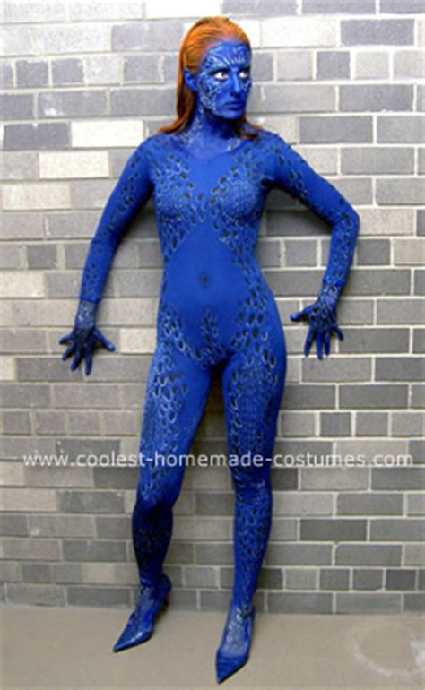 Impressive Homemade Mystique Costume