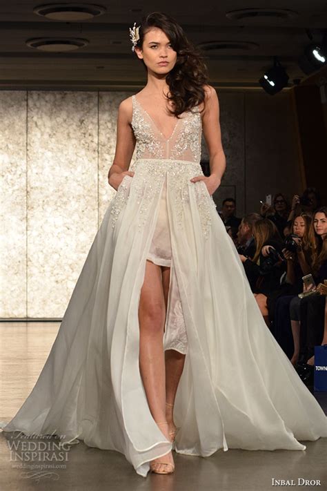 New York Bridal Fashion Week October 2015 Part 1 - crazyforus 17 simply stunning sheer wedding dresses.