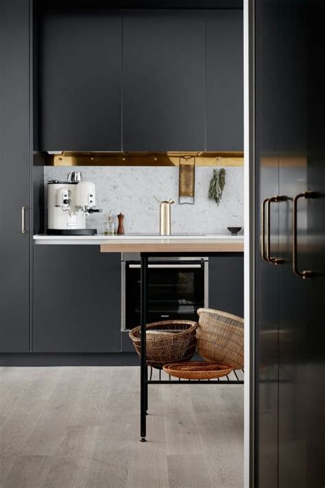 1001 + exemples sublimes de la cuisine noire et bois ...