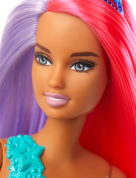 barbie dreamtopia mermaid doll 12 inch pink and purple hair toys r us canada
