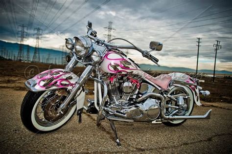 Pink Harley Davidson Motorcycle Custom 12 04 10 Harley Davidson