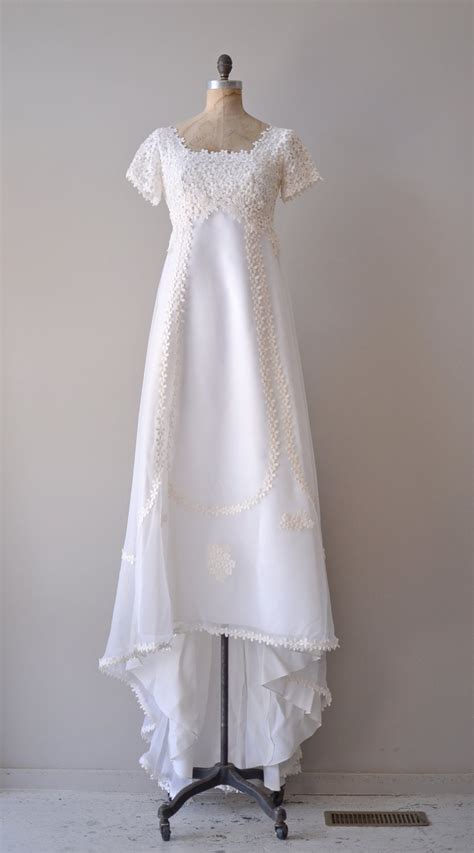 60s Wedding Dress 1960s White Dress Thing Of Beauty Gown