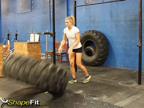 Tire Flip Crossfit Exercise Guide With Photos And Instructions