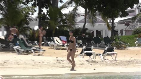 Negril Sexy Girl Strolling On The Beach Jamaica Youtube