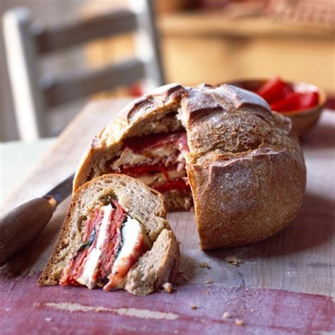 Loaf recipes banana recipes cooking recipes bread maker recipes breakfast bread recipes quick bread recipes sweet bread machine recipes sweet bread loaf recipe recipes · a moist sweet bread filled with applesauce, apple pie spices, and rolled oats. Stuffed picnic loaf - bread recipe - Good Housekeeping