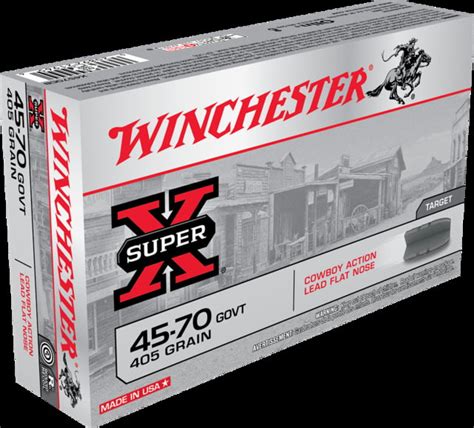 Winchester Super X Rifle 45 70 Government 405 Grain Cowboy Action Lead