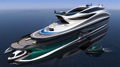 Incredible Luxury Yacht Designed In The Shape Of A Giant Swan Yacht