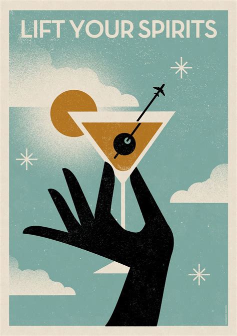 Vintage Drink Adverts On Behance Art Deco Posters Deco Poster