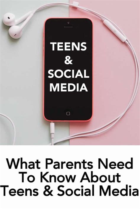 Teens And Social Media What Parents Need To Know And Discuss