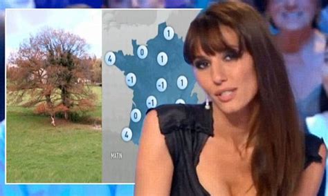 Weather Presenter Doria Tillier Hosts Forecast Naked After France