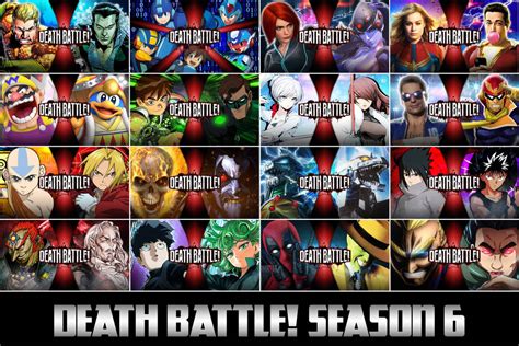 Death Battle Season 6 By Grandbull On Deviantart