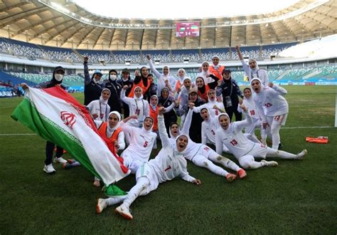 iran s women s football team makes history sports news tasnim news agency
