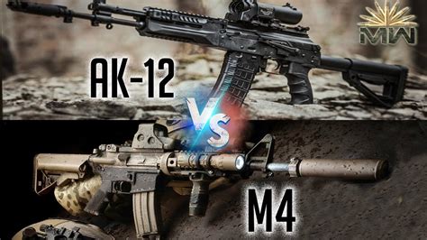 M4 Carbine Vs Ak 12 Military Comparison Youtube
